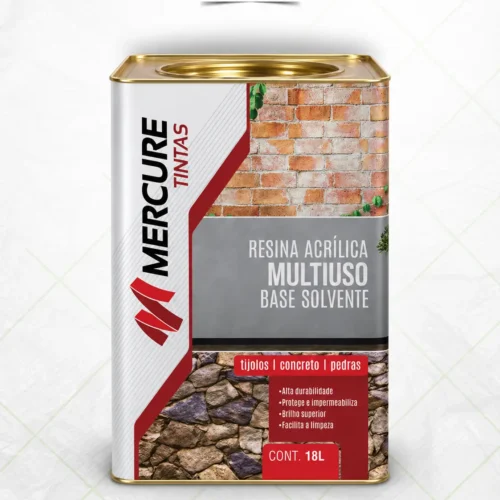 Mercure Resina Acrílica Multiuso Base Solvente